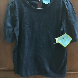 CeCe Navy Blue Top